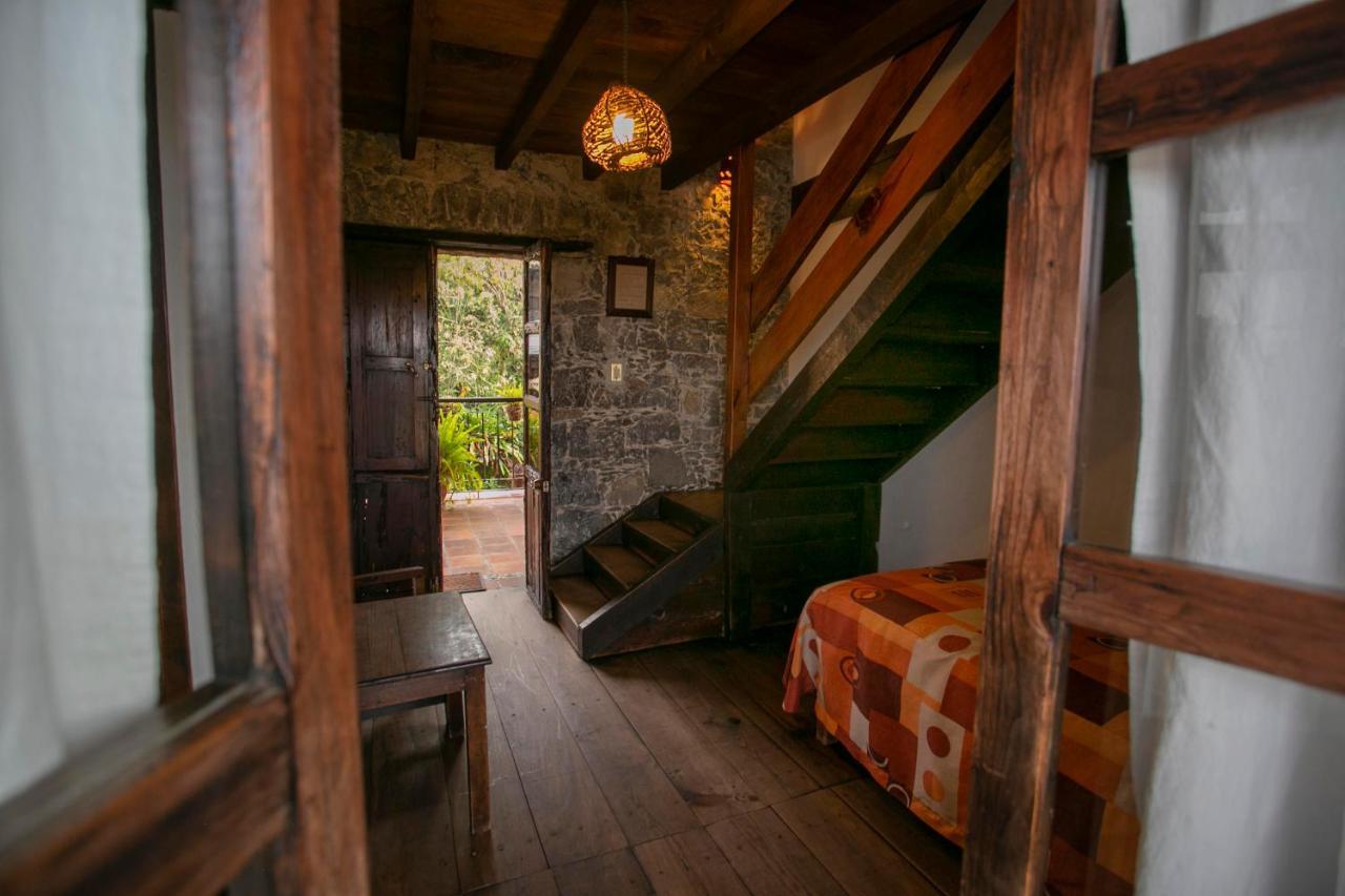 Hotel La Casa De Piedra Cuetzalán del Progreso Esterno foto